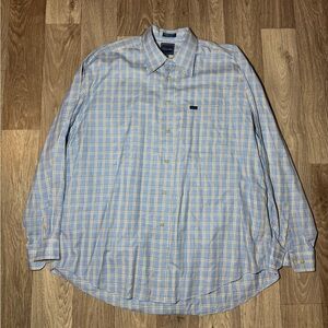 Faconnable Mens Button Up Shirt Size XXL
